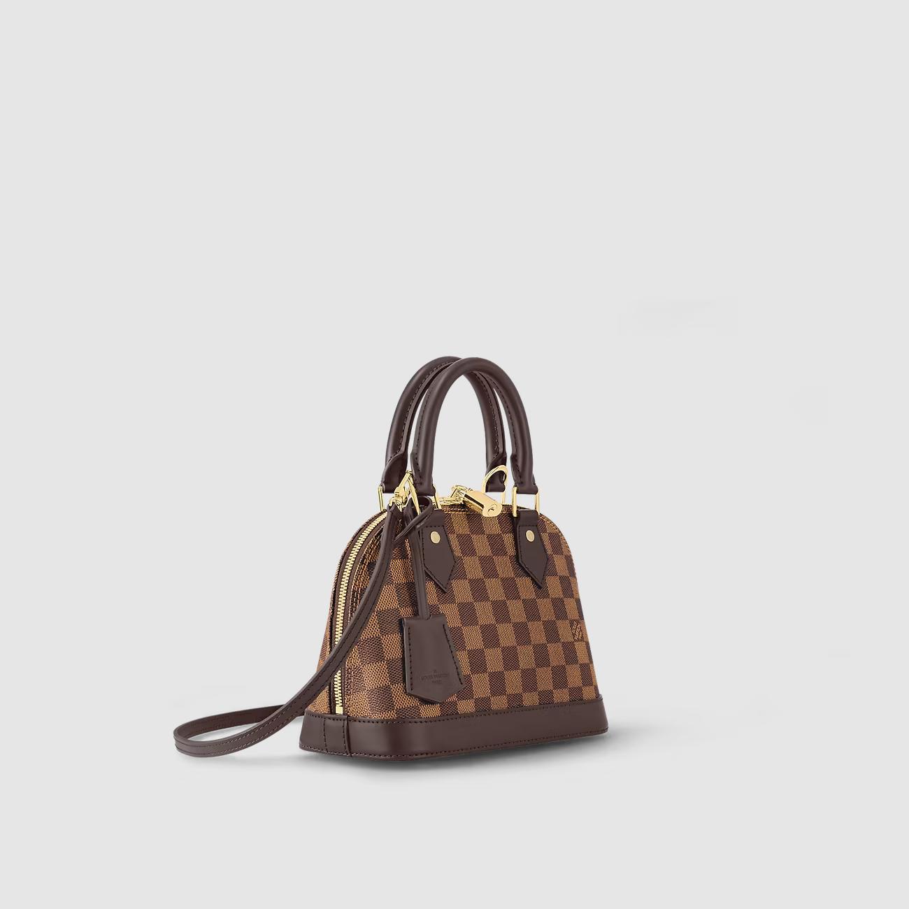 Túi Louis Vuitton Alma BB Damier Ebene Nữ